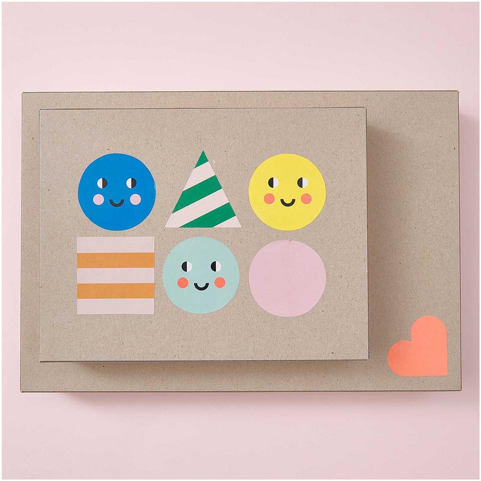 Sticker auf Rolle / Happy Birthday Formen – Bild 8