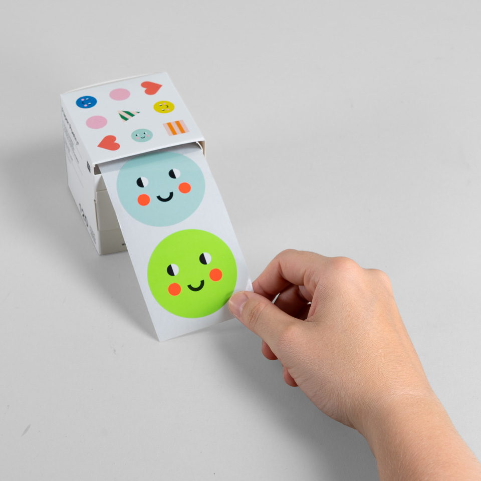 Sticker auf Rolle / Happy Birthday Formen – Bild 6