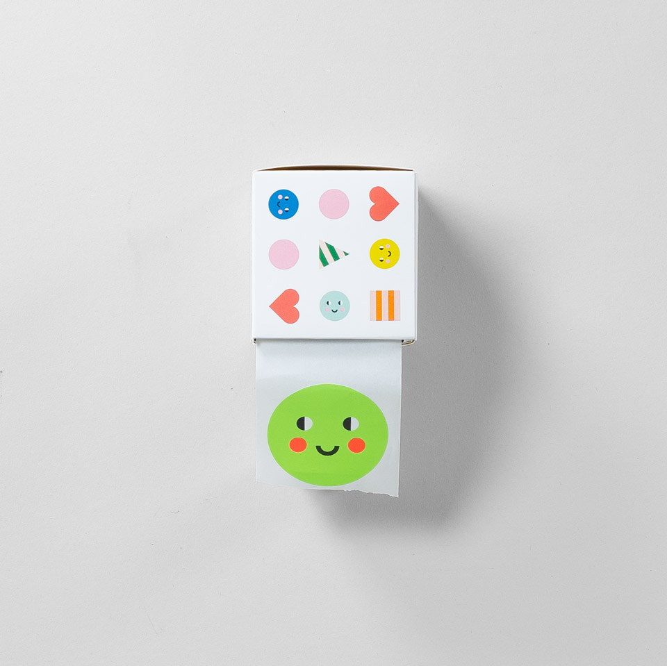 Sticker auf Rolle / Happy Birthday Formen – Bild 5