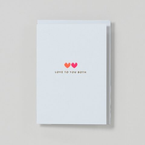 Hochzeitskarte Love to you both