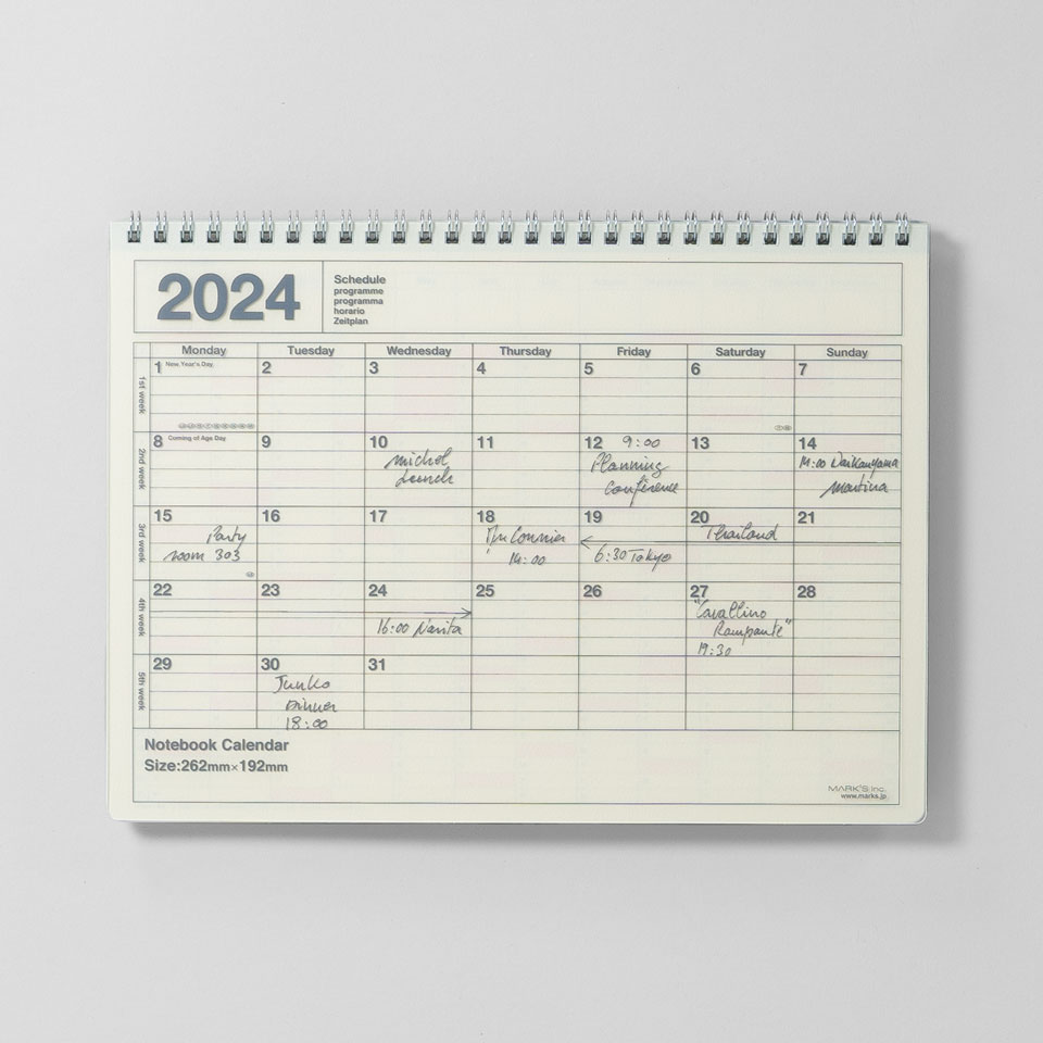Monatskalender 2024 groß – Bild 12