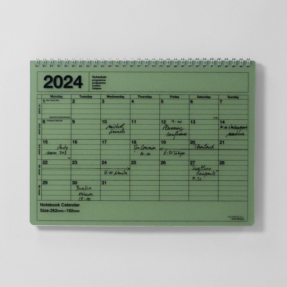 Monatskalender 2024 groß – Bild 13