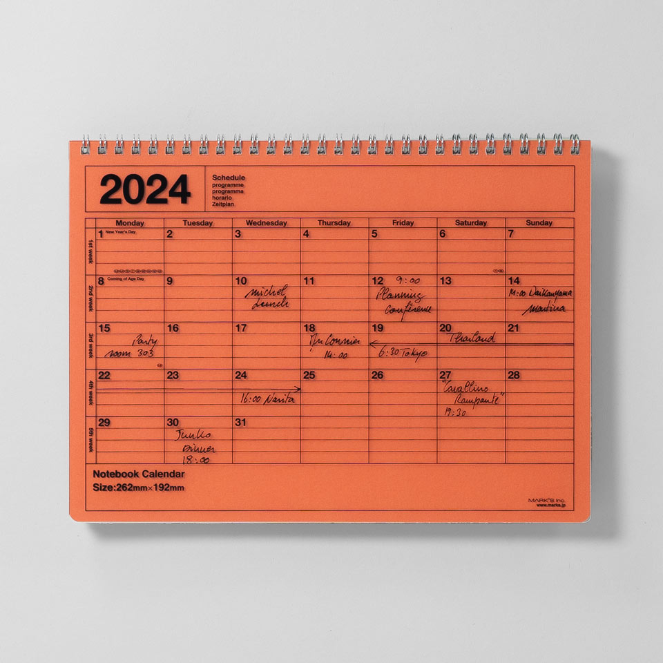 Monatskalender 2024 groß – Bild 14
