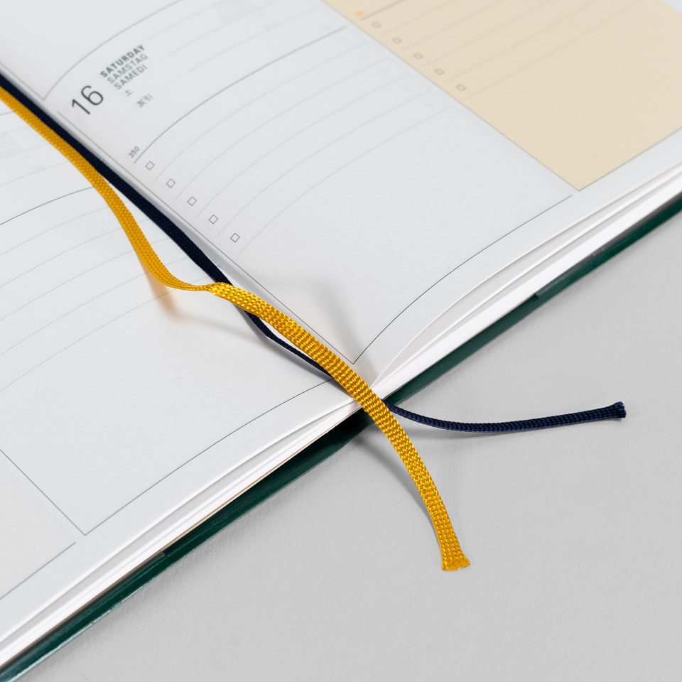 Wochenkalender 2026 mit Tasche / Diary Iris B6 – Bild 13