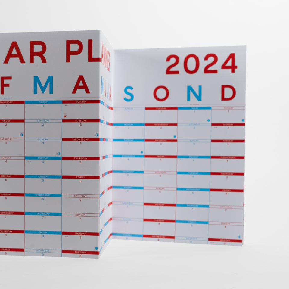 Year Planner 2026 / Wandkalender hoch – Bild 3