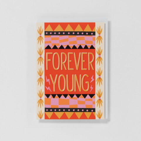 Geburtstagskarte Forever Young