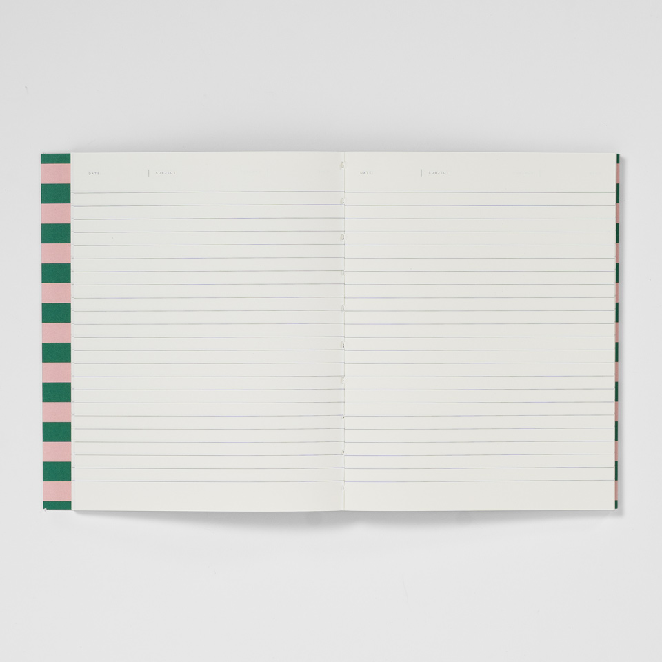 Notizbuch mittel rosa/grün Notem / Uma Notebook M – Bild 5