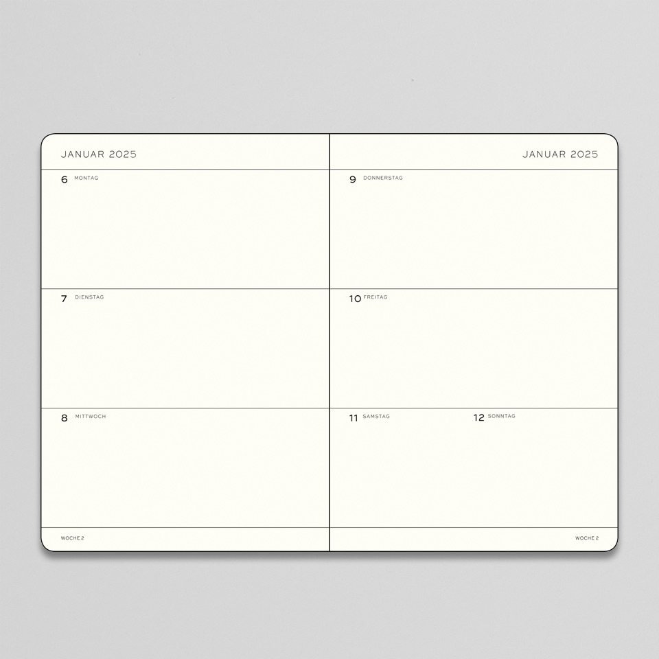 18 Monate Wochenkalender 2026/2027 – Bild 2
