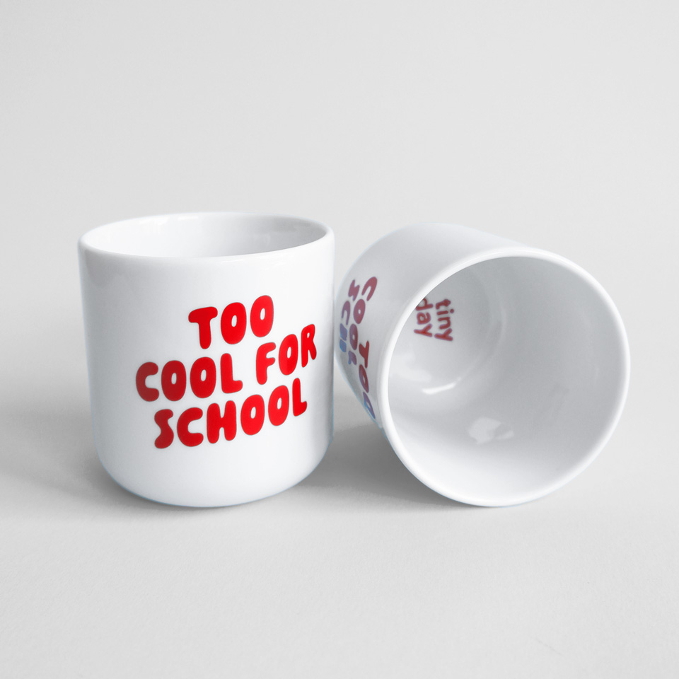 Becher Too Cool For School – Bild 4