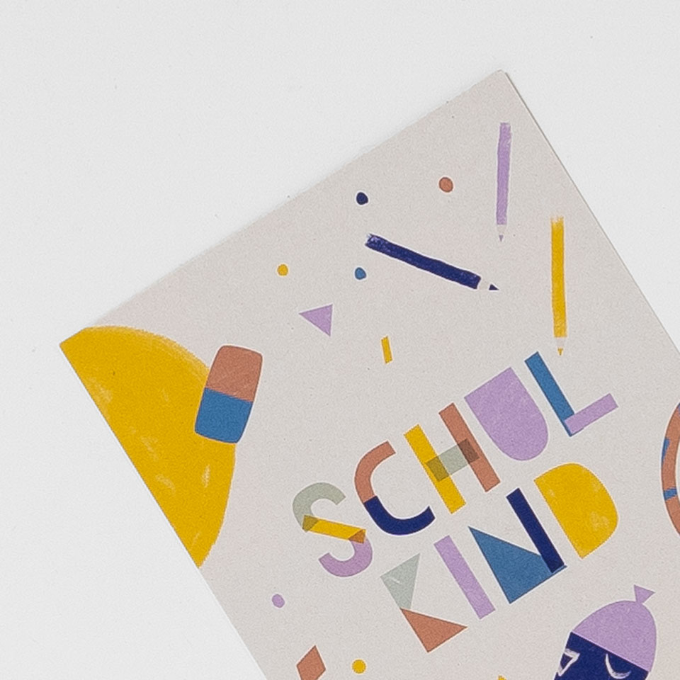 Postkarte Schulkind – Bild 2