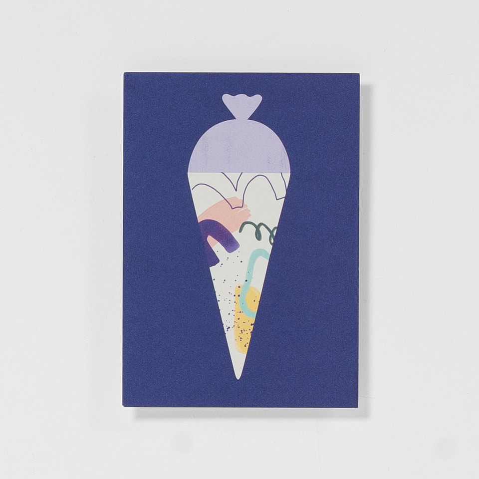 Postkarte Schultüte