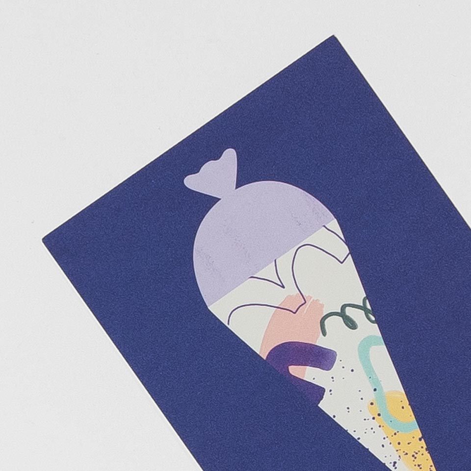 Postkarte Schultüte – Bild 2