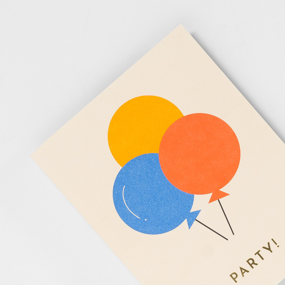 Grußkarte Party – Bild 2