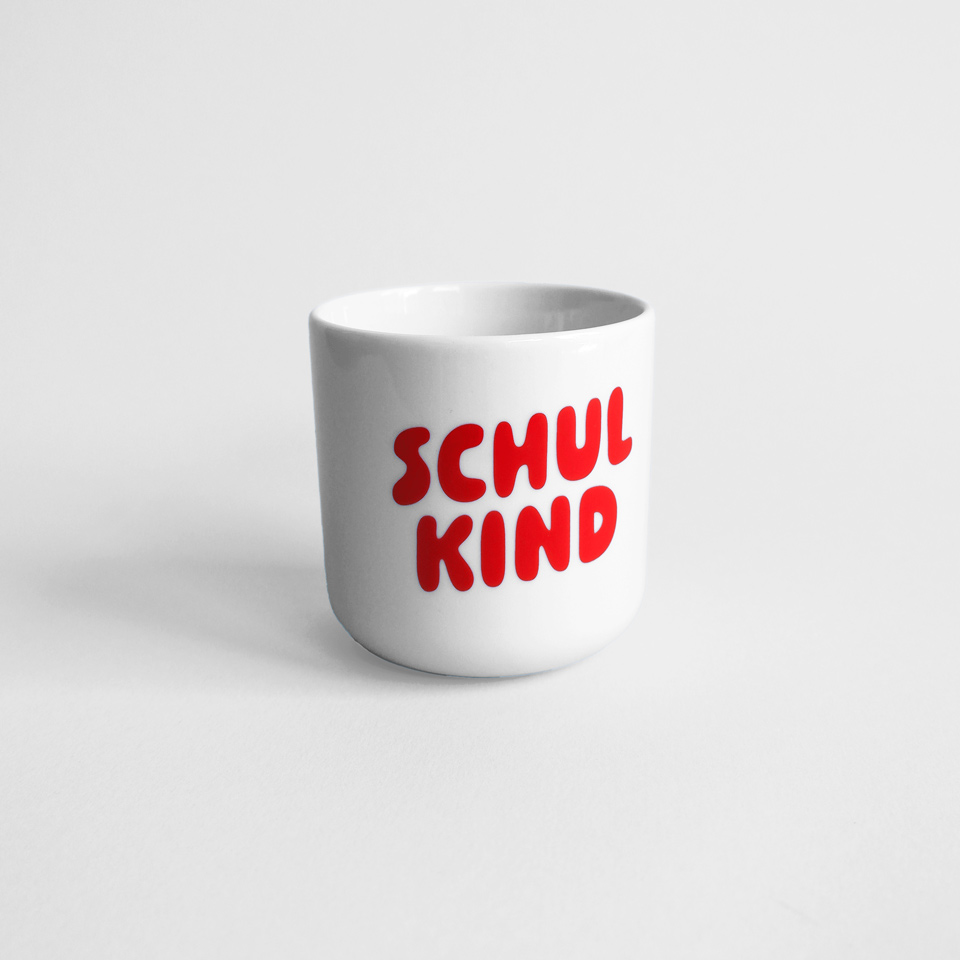Becher Schulkind rot – Bild 4