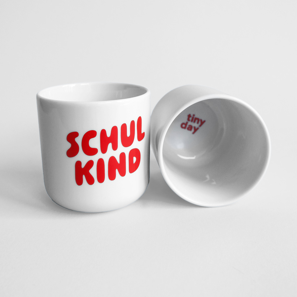 Becher Schulkind rot – Bild 3
