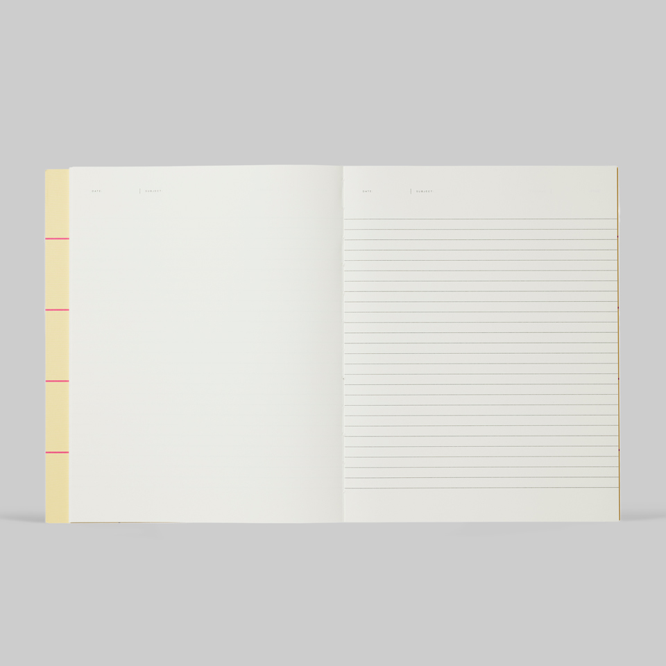 Notizbuch groß gelb Notem / Uma Notebook L – Bild 3