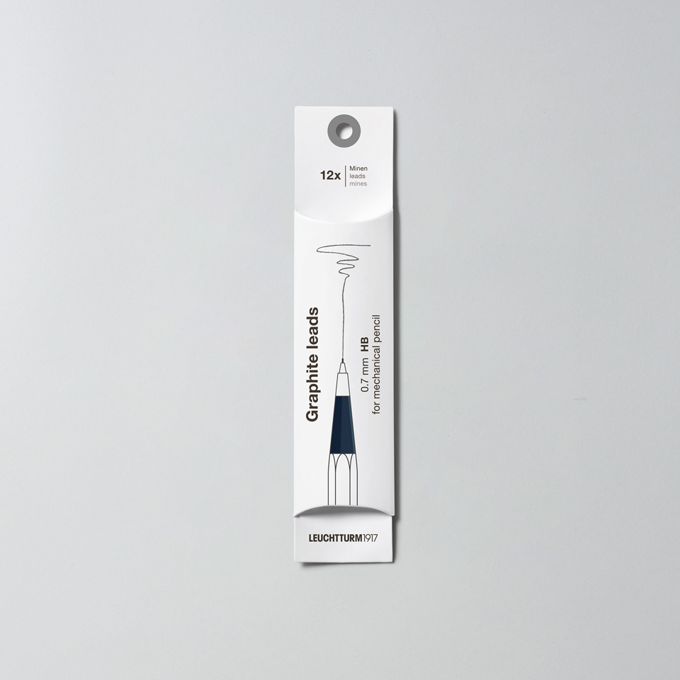 Mine für Drehgriffel Bleistift 0,7 mm HB – 12 Stk – Bild 4