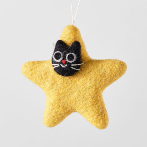 Filzanhänger – Katze Stella