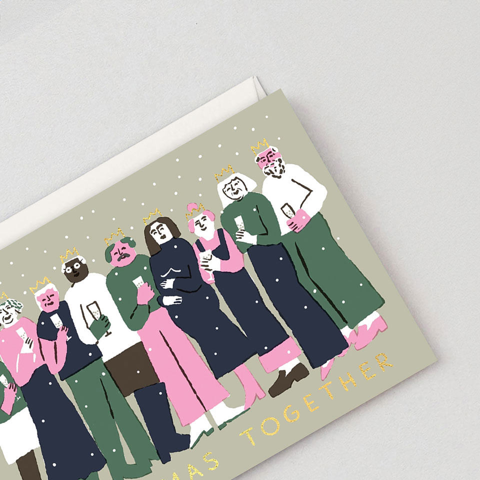 Weihnachtskarte Christmas Together – Bild 2
