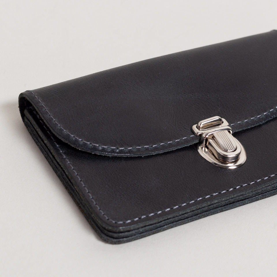 Borsa groß Geldbörse aus Leder – Bild 10