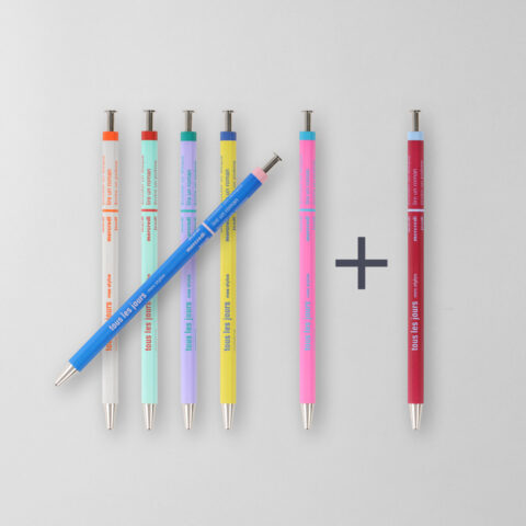 Kugelschreiber »Tous les Jours« 6 + 1 Stift gratis