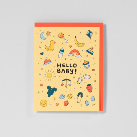 Geburtskarte Hello Baby