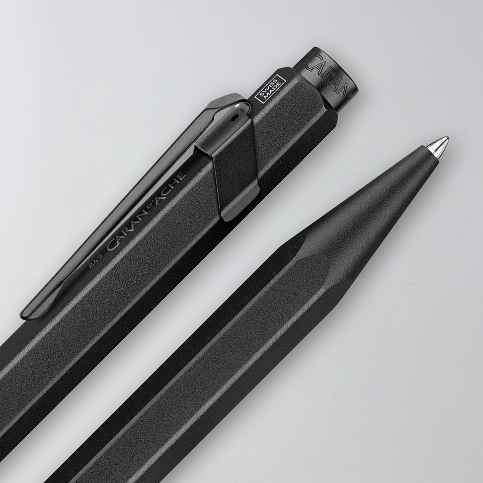 Kugelschreiber XL 849 Black Code schwarz – Bild 4