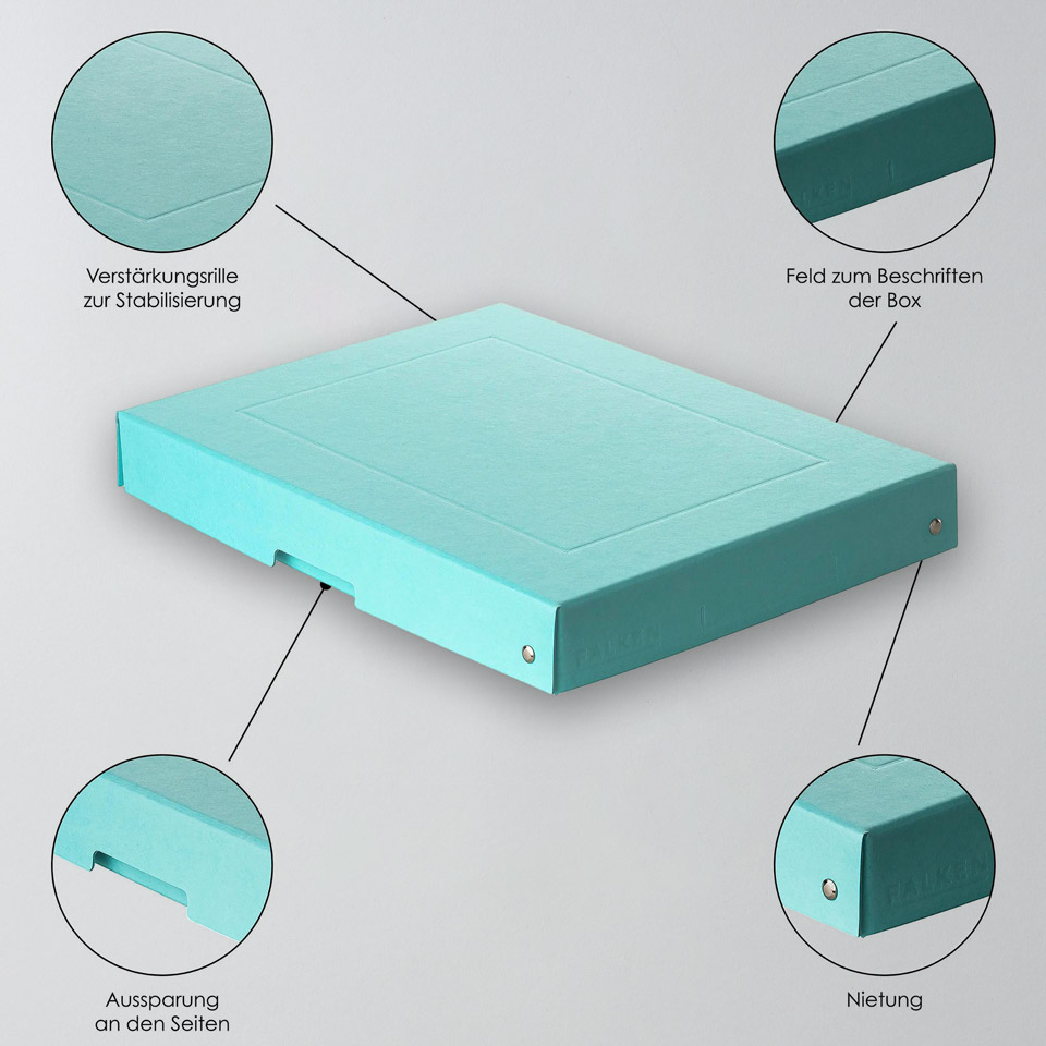 Archivbox A4 mit 4cm Füllhöhe – Bild 5