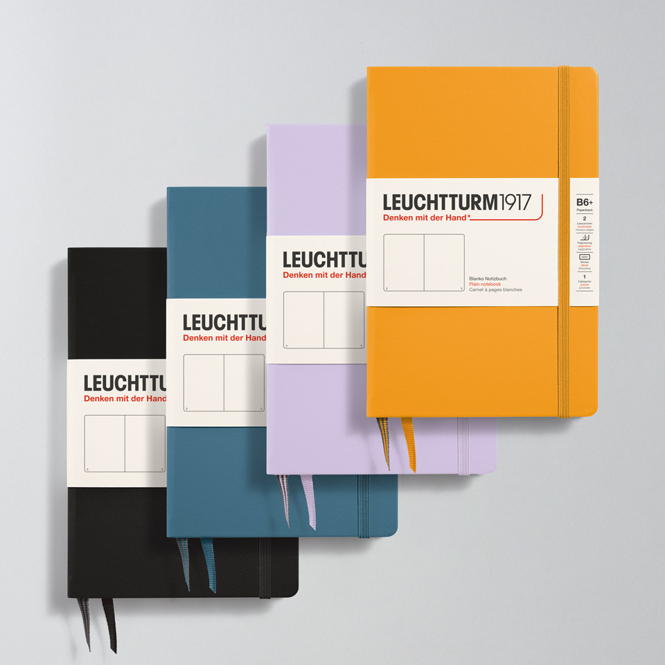 Leuchtturm Notizbuch Paperback B6+ Hardcover