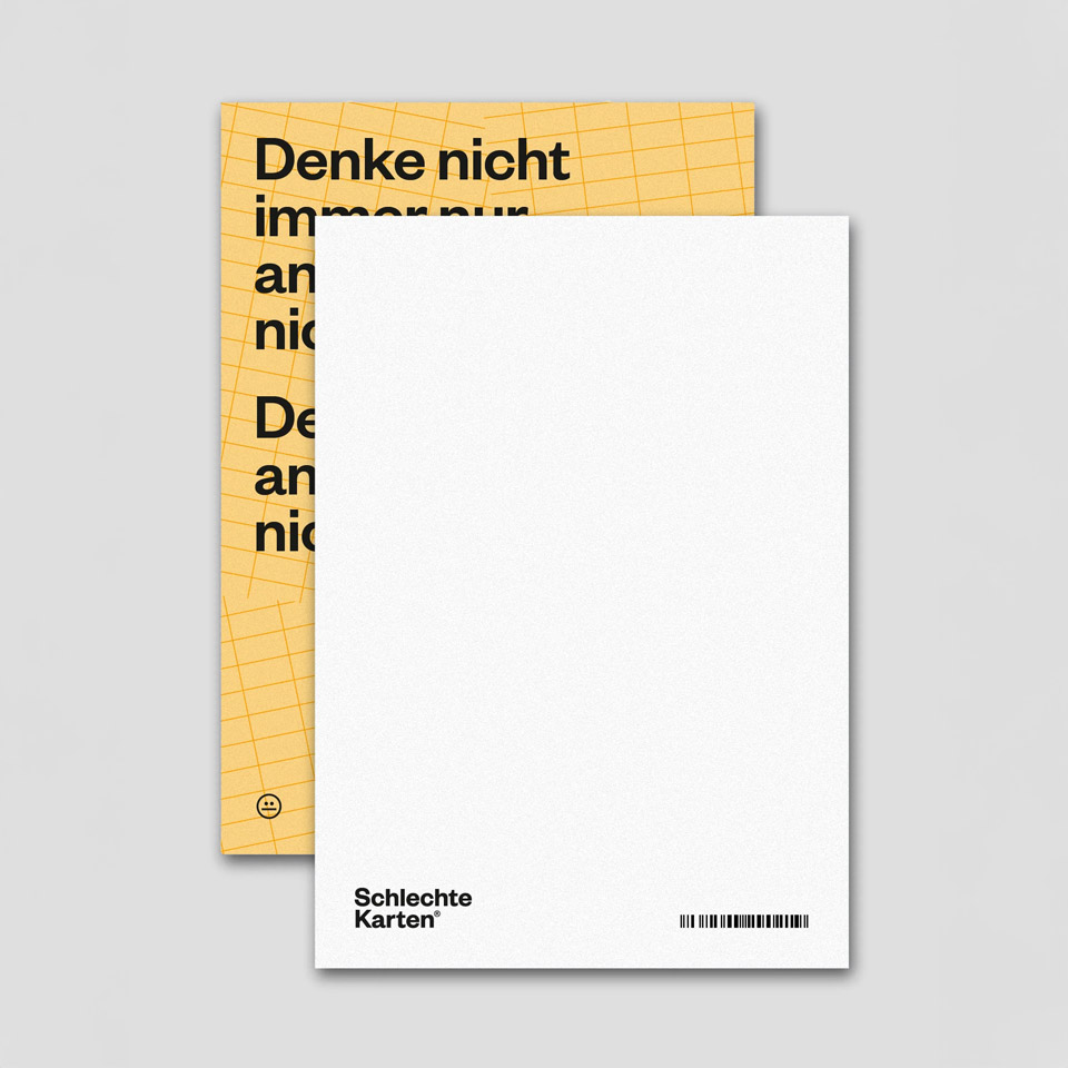 Postkarte Das, was du nicht hast – Bild 3