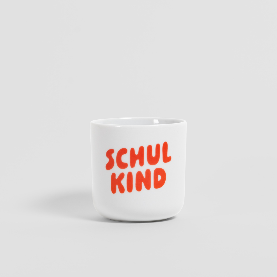 Becher Schulkind rot – Bild 2