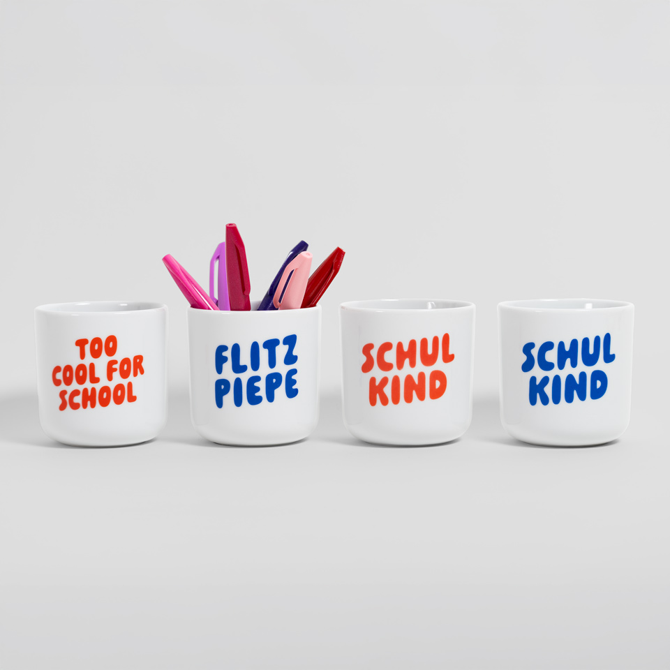 Becher Schulkind rot – Bild 5