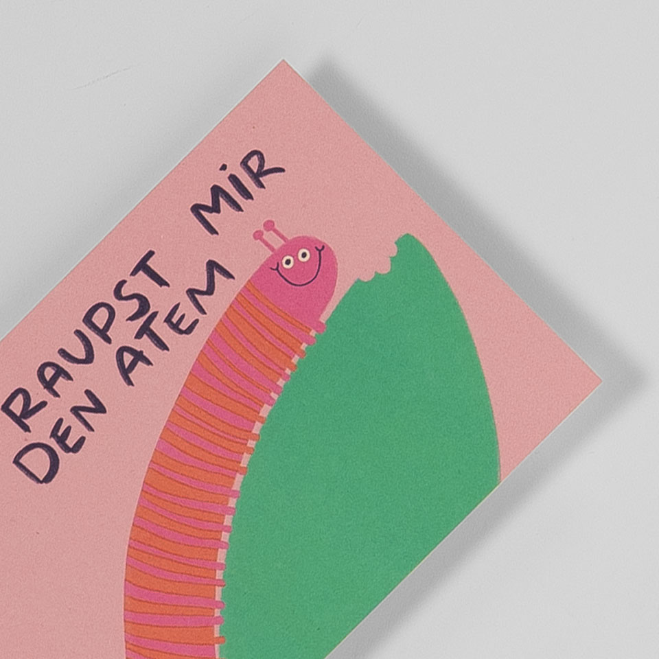 Postkarte Du Raupst Mir Den Atem – Bild 2