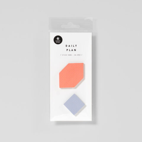 Daily Plan Sticky Memo geometrisch 1916