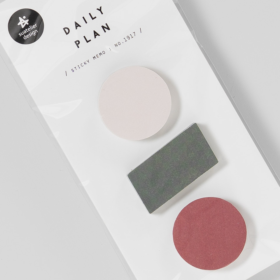 Daily Plan Sticky Memo 1917 Geometrisch – Bild 2