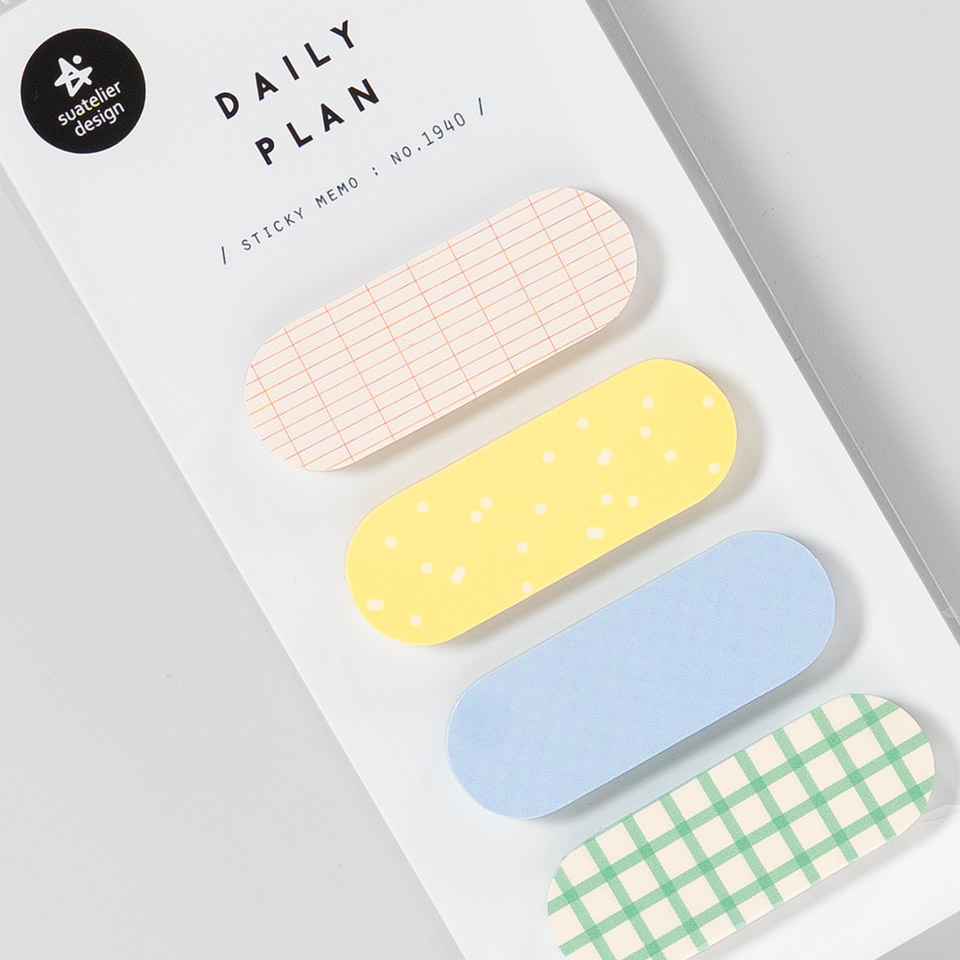Daily Plan Sticky Memo 1940 abgerundete Klebestreifen – Bild 2