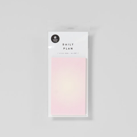 Daily Plan Sticky Memo 1967 Verlauf