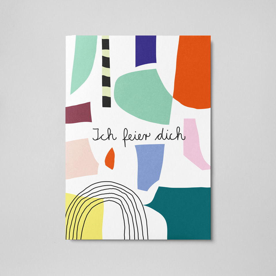 Postkarte Ich feier dich