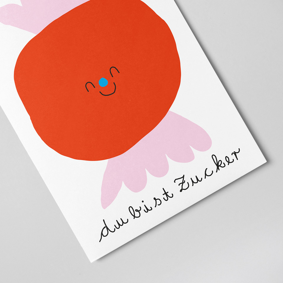 Postkarte Bonbon – Bild 2