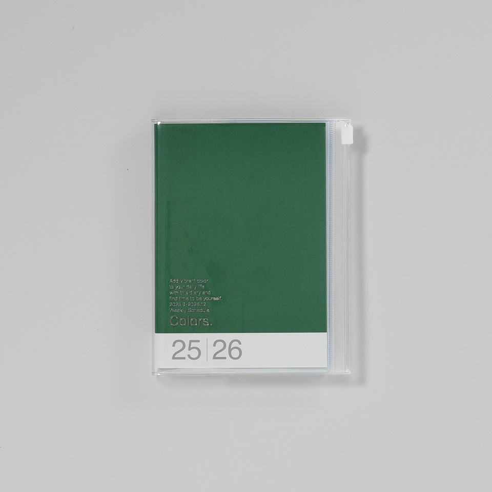 A6 Kalender 2025/26 mit Umschlagtasche Farbe – Bild 6