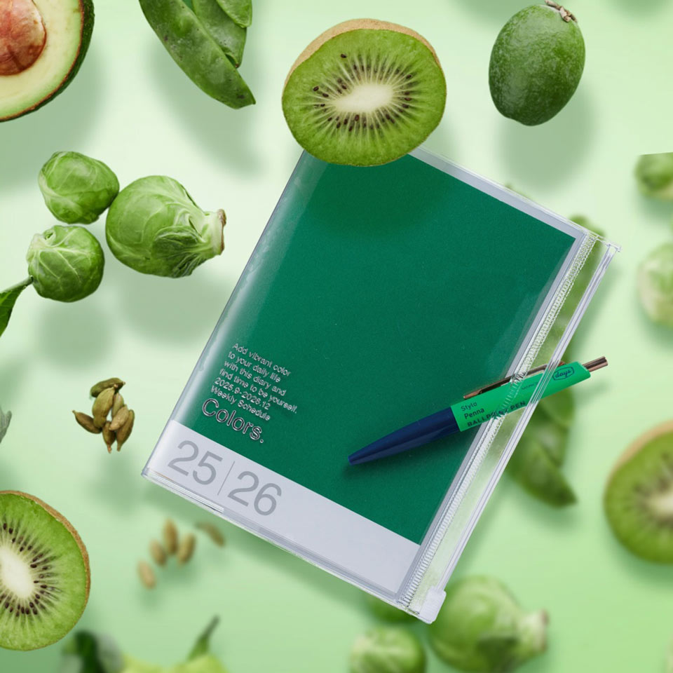 A6 Kalender 2025/26 mit Umschlagtasche Farbe – Bild 7