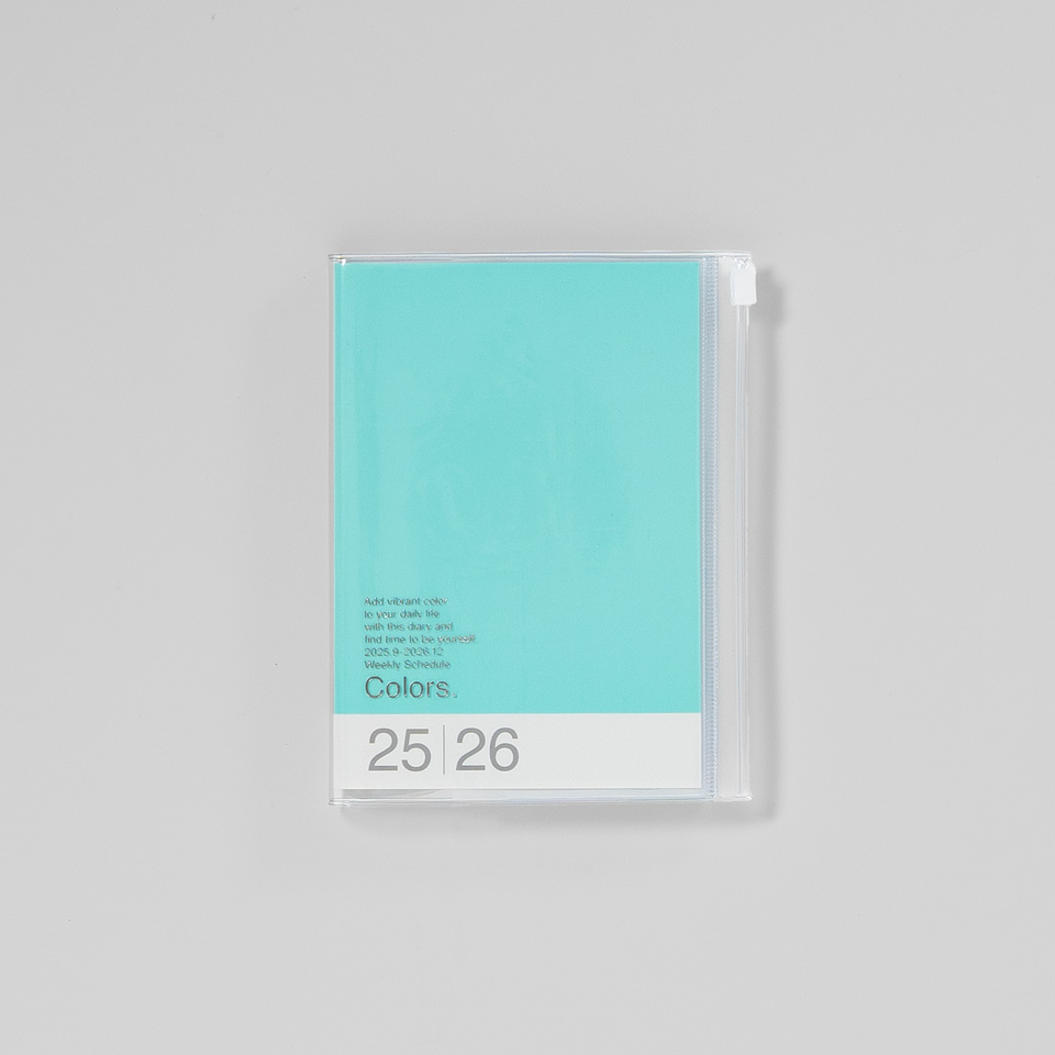 A6 Kalender 2025/26 mit Umschlagtasche Farbe – Bild 8