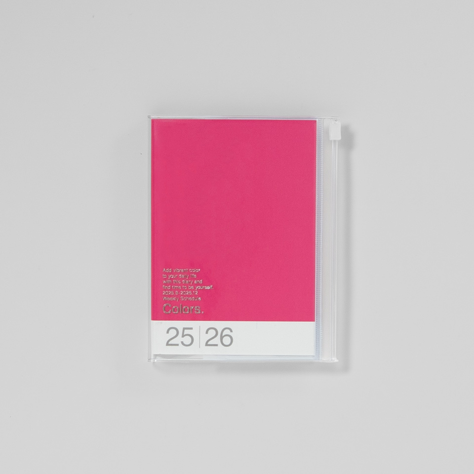A6 Kalender 2025/26 mit Umschlagtasche Farbe – Bild 10