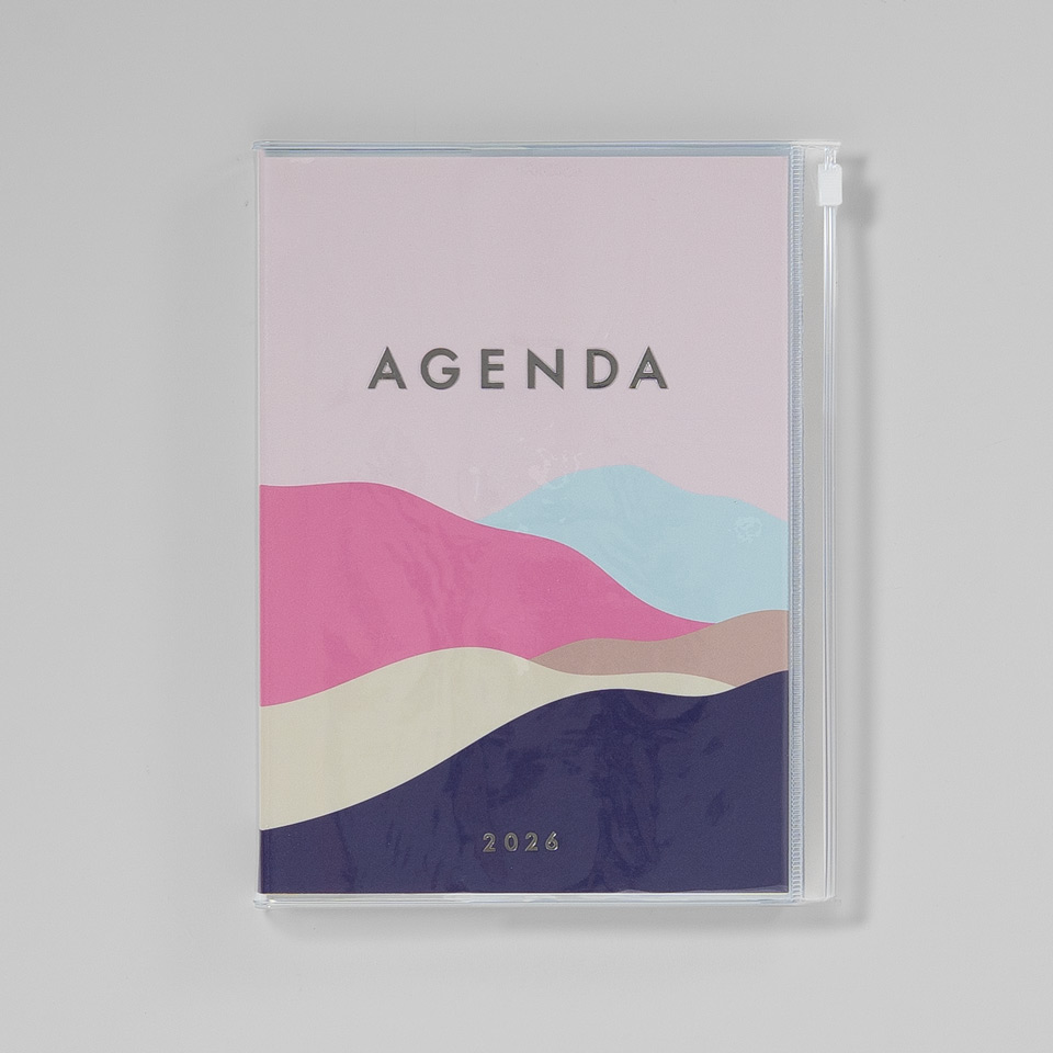 A5 Kalender 2025/26 mit Umschlagtasche Berge – Bild 9