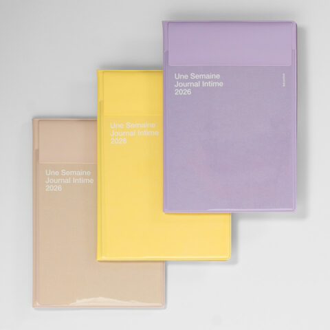 Monatskalender 2026 mit Tasche / Diary Iris B6
