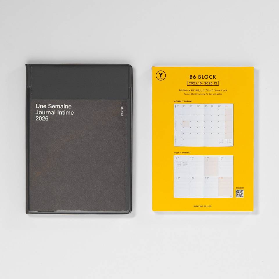 Wochenkalender 2026 mit Tasche / Diary Iris B6 – Bild 7