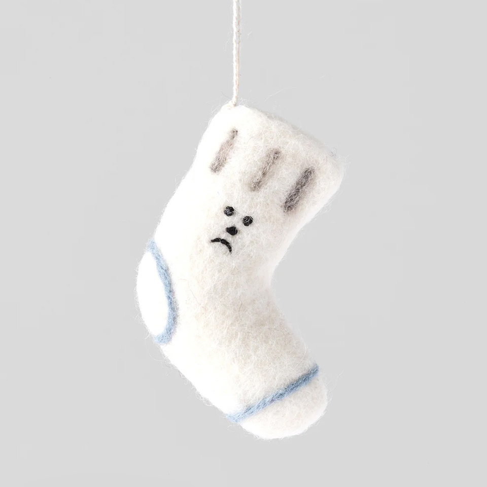 Filzanhänger – Socke – Bild 2