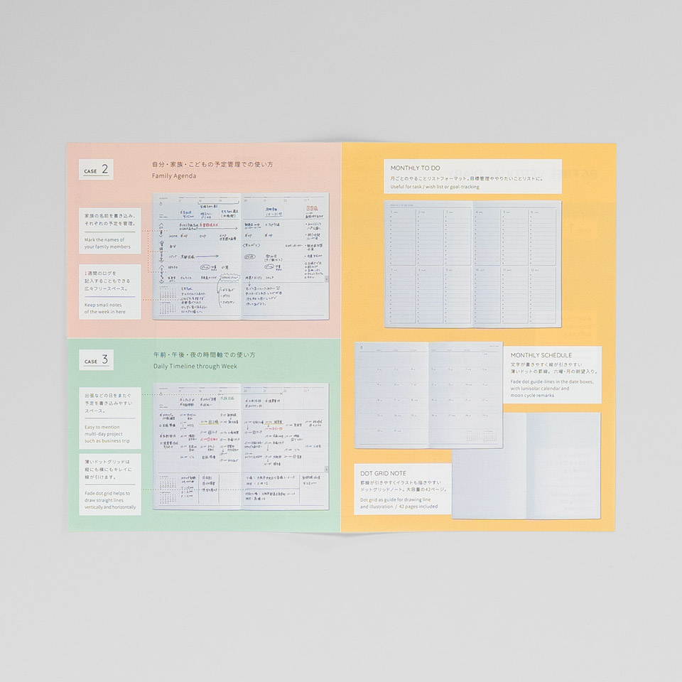 Journal Kalender 2026 / Diary Caston Weekly B6 – Bild 13