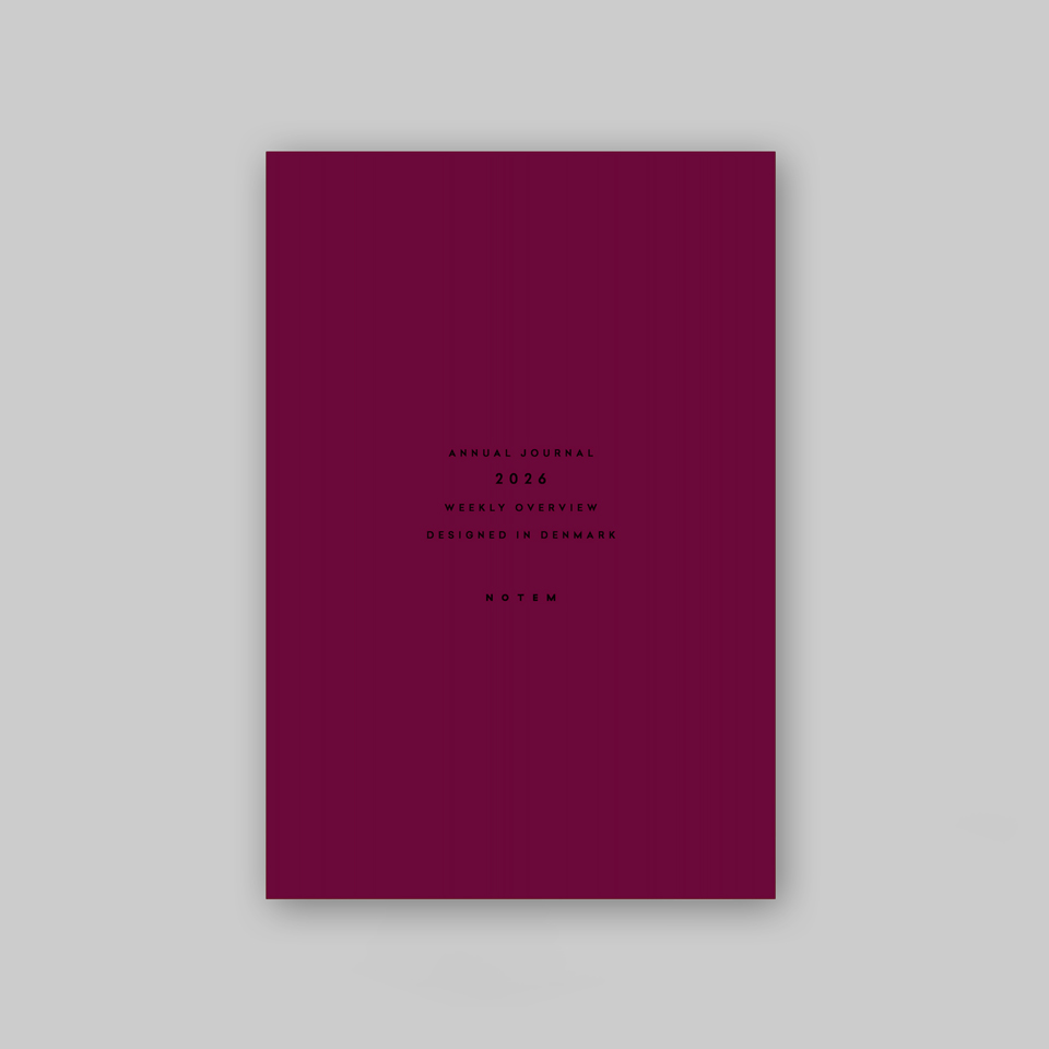 A5 Kalender Notem Alva Annual Journal 2026 – Bild 15