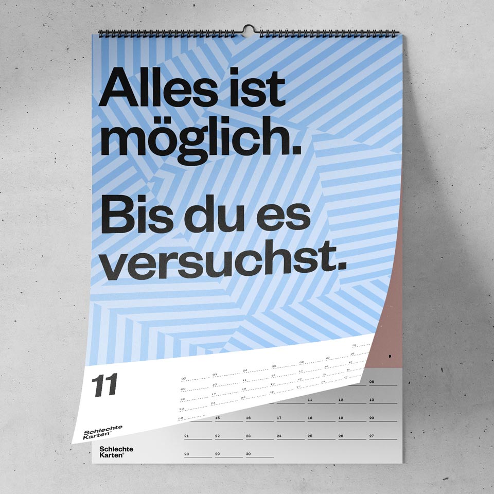 demotivierender Wandkalender 2026 – Bild 5